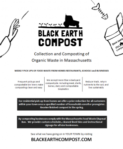 Black Earth Compost Printable Flyer