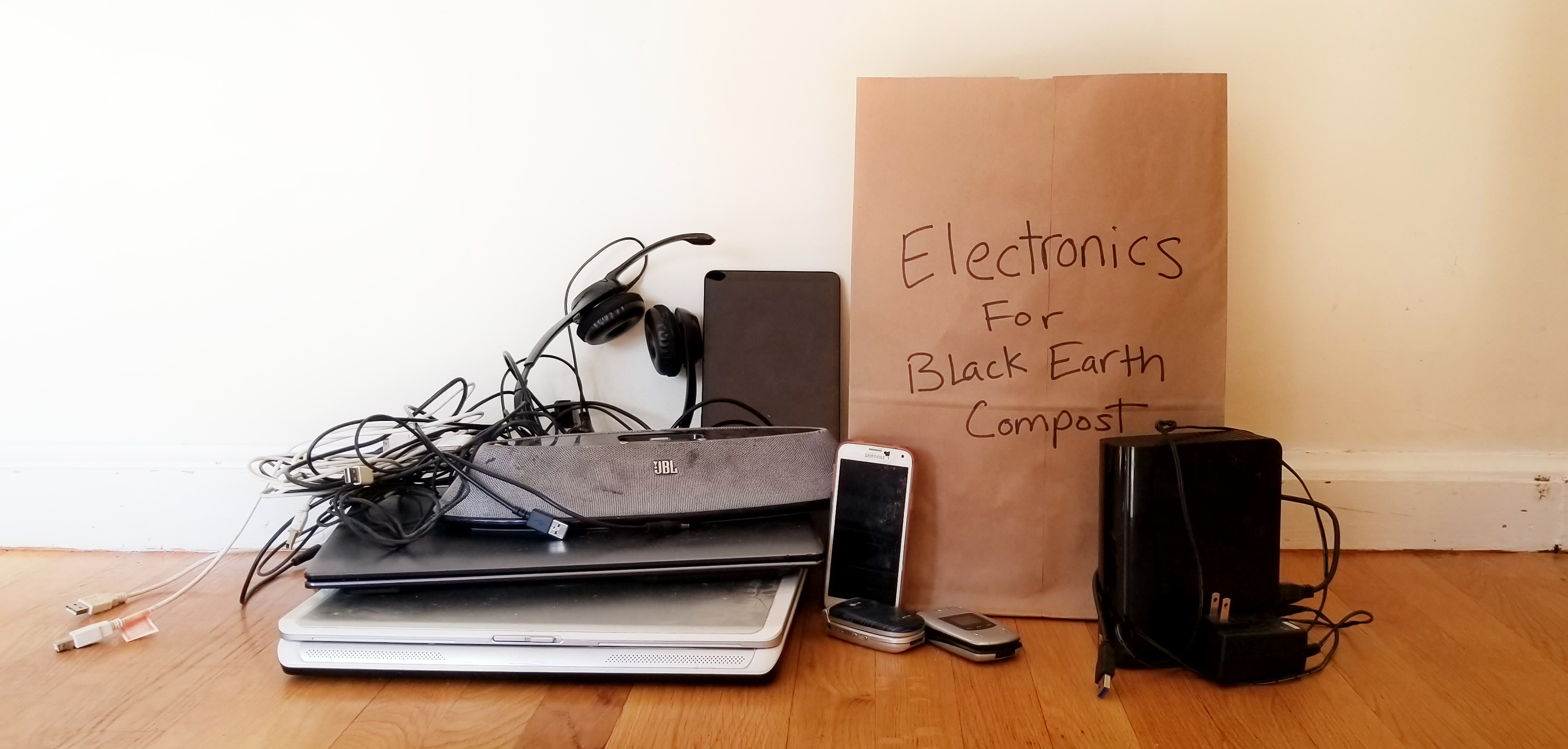 Electronic Recycling Black Earth Compost